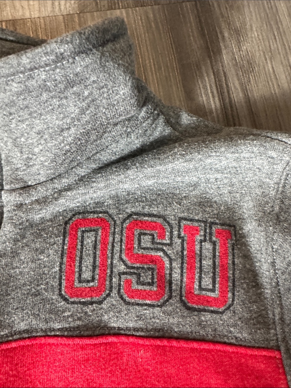 HOMAGE small zip up sweatshirt Ohio State University buckeyes women’s shirt - Picture 6 of 7